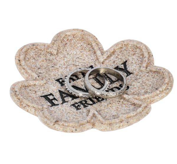 Shamrock Trinket Dish - Faith Family Friends