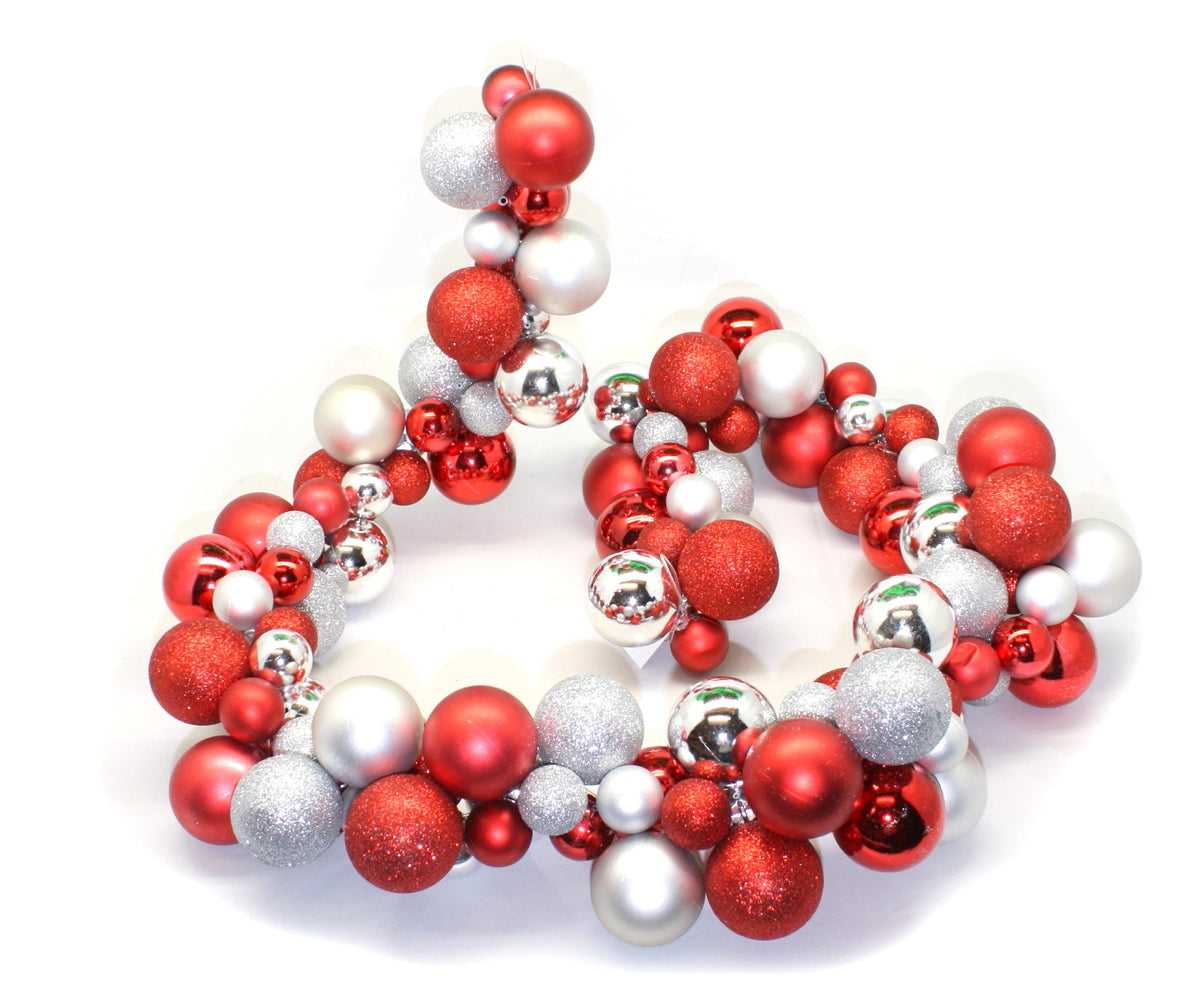 Shatterproof Ornament 58" Garland -