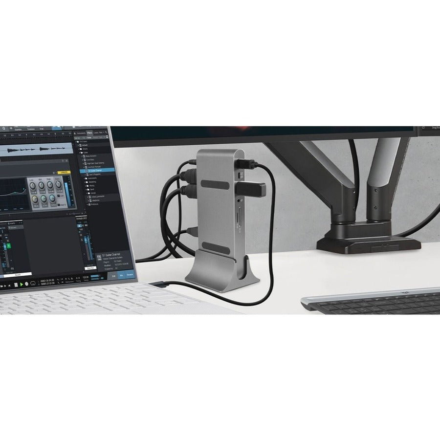 Siig Usb-C Dual 4K Video Mst Docking Station With 60Wpd Charging