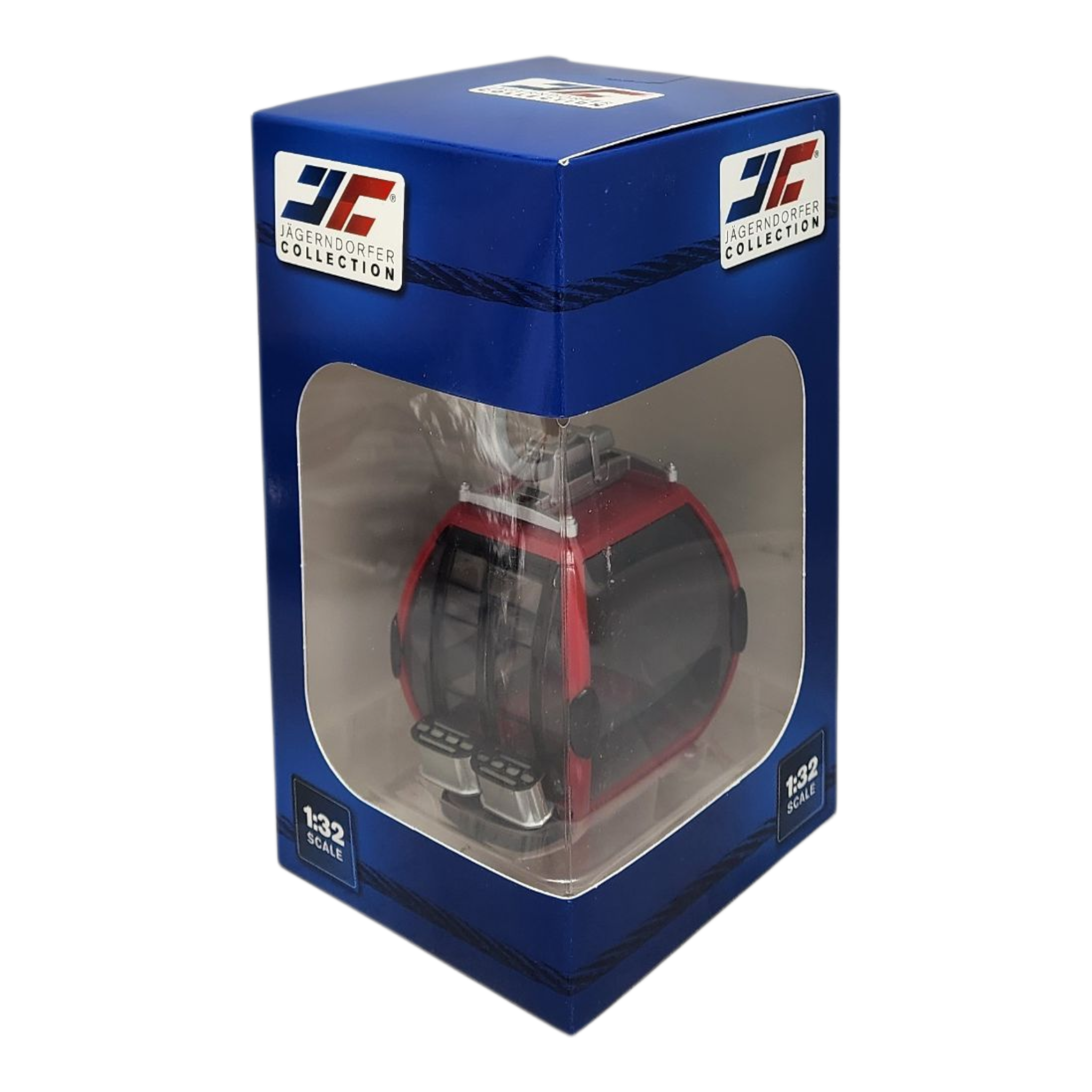 Ski Lift Cabin - Red/Black - 1:32 Scale