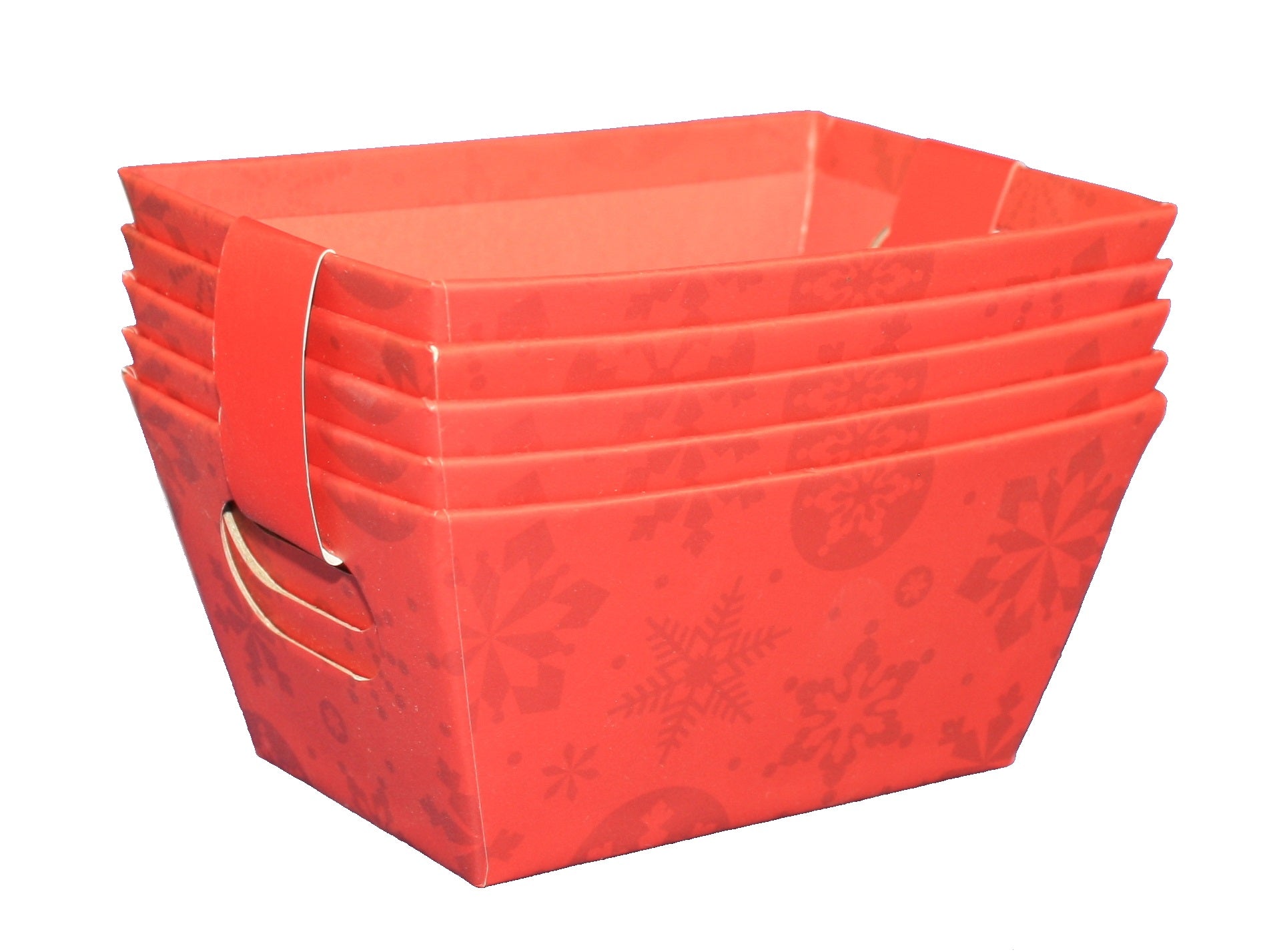 Small Rectangular Tray 5-Pack - Seasons Greetings