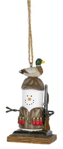 S'mores Duck Hunting Ornament -