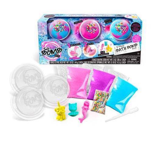 So Bomb DIY Bath Bomb Kit 3 Pack – Fun, Creative Kids Craft