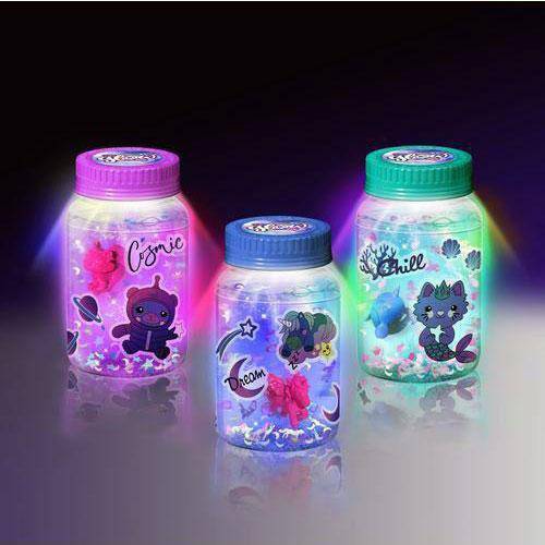 So Glow DIY 3 Pack Mini Glow Jars - Fun Creative Light Kit for Kids