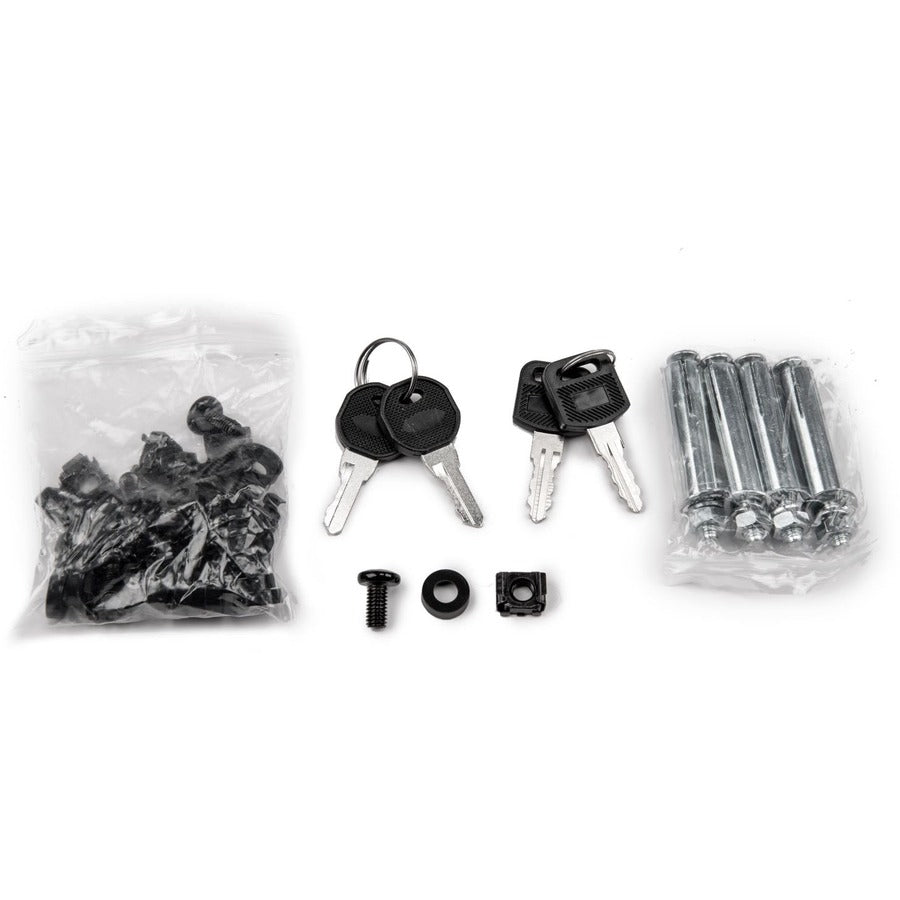 Solidrack 6U Wall Mount Rack,Vented Enclosure - Assembled -Black