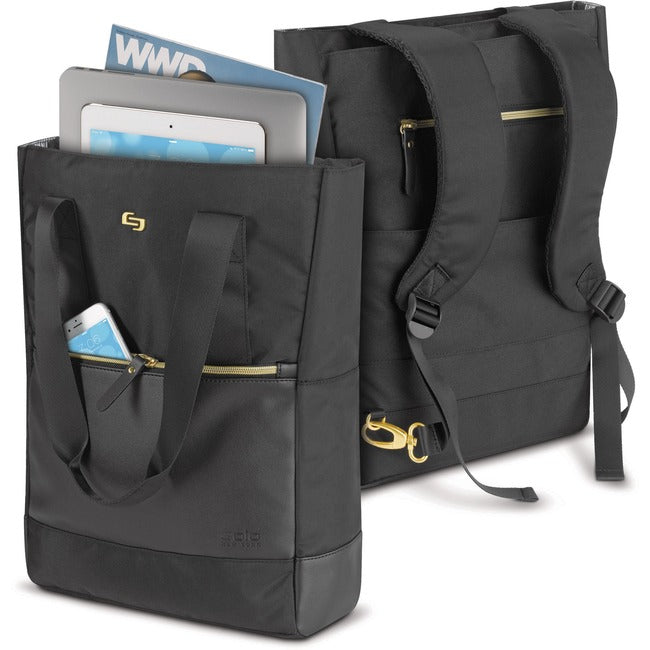 Solo PARKER Carrying Case (Tote) for 15.6 Notebook - Classic Black EXE801-4