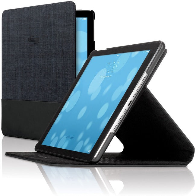 Solo Velocity Carrying Case Apple iPad Air, iPad Air 2 Tablet - Navy IPD2026-5
