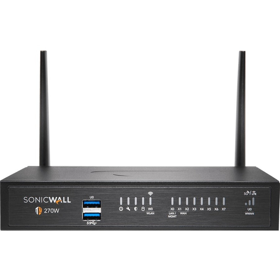 SonicWall TZ270W Network Security/Firewall Appliance - 8 Port - 10/100/1000Base-T -