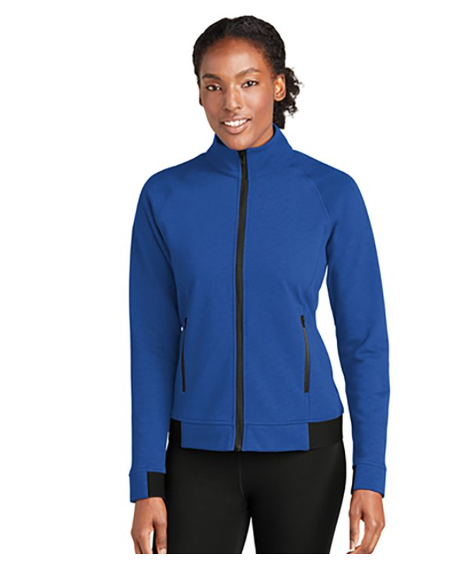 Sport-Tek® Strive PosiCharge® Women’s Full-Zip – High-Performance, Moisture-Wicking Comfort with a Sleek Fit