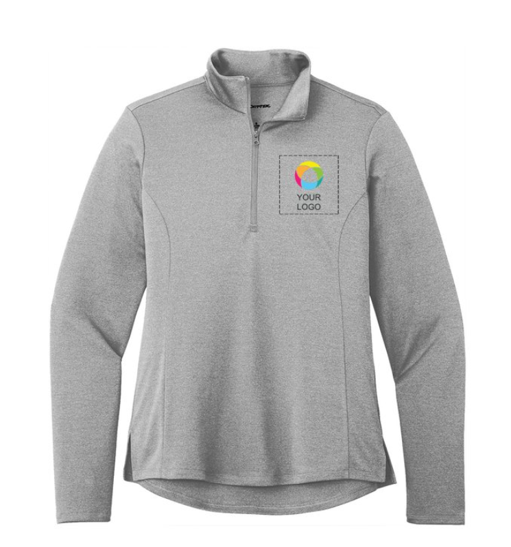 Sport-Tek® Women’s Endeavor Half-Zip Sweatshirt – Sleek, Stylish, and Ready for Every Adventure
