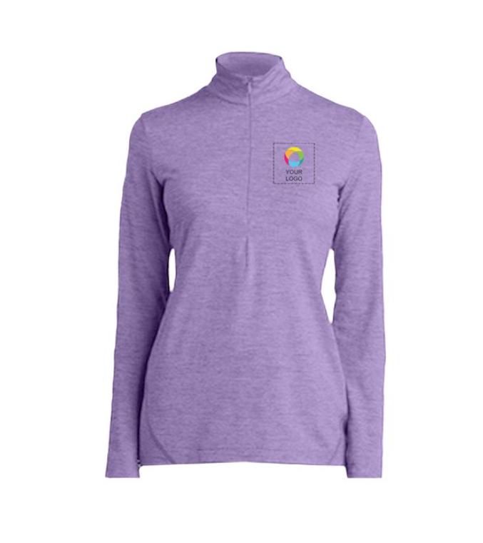 Sport-Tek® Women’s Exchange Half-Zip Sweatshirt – Modern Comfort with Sporty Style