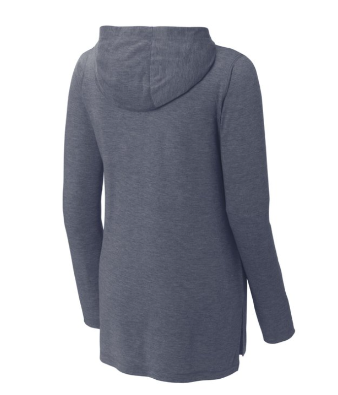Sport-Tek® Women's Performance Long Sleeve Hoodie – Lightweight, Moisture-Wicking Comfort for Active Days