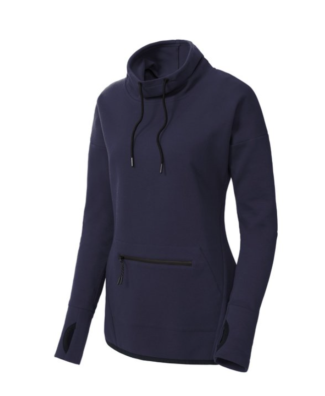 Sport-Tek® Women's Triumph Cowl Neck Pullover – Cozy Warmth with a Chic Cowl Neck Twist