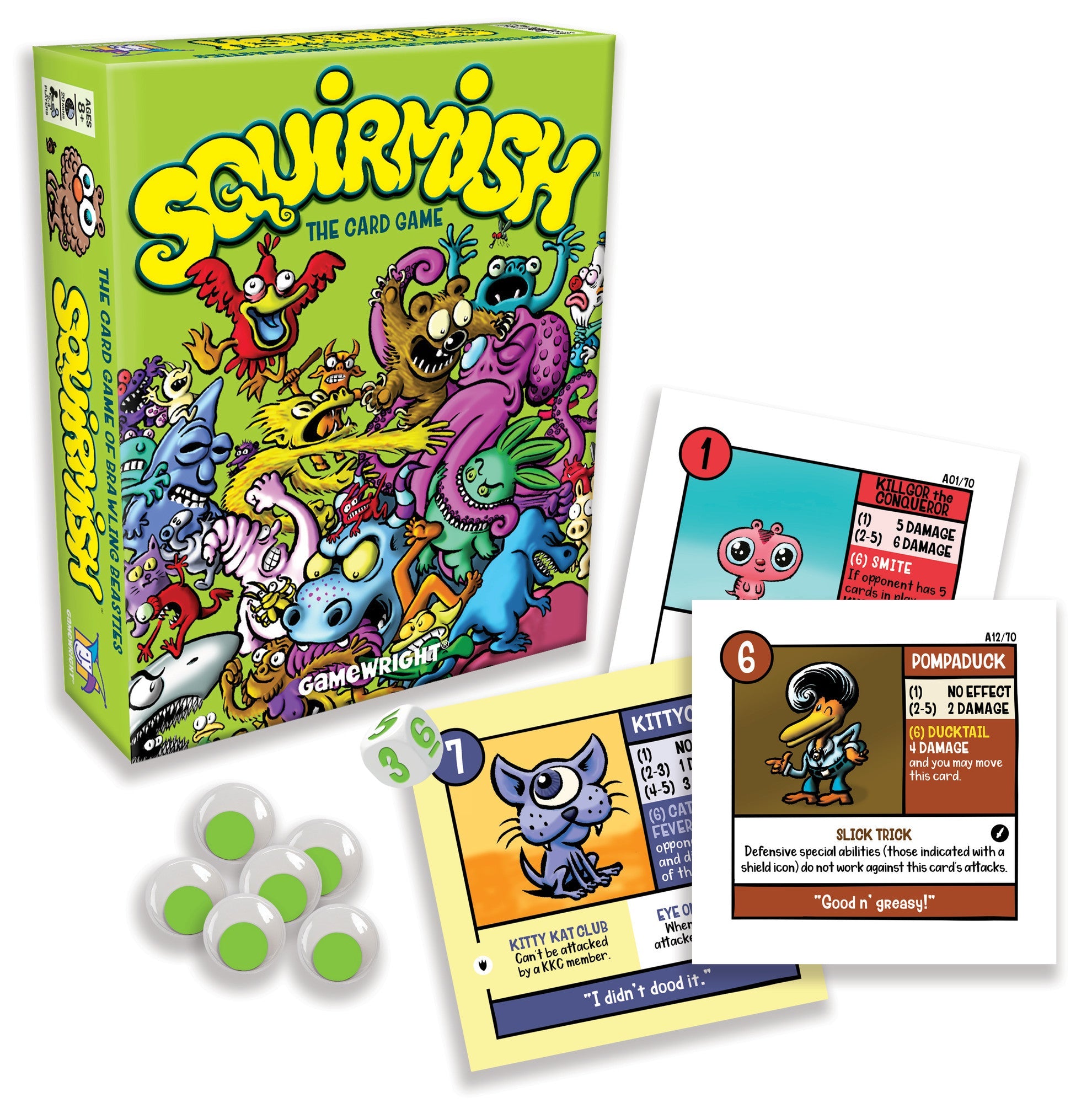 Squirmish The Card Game of Brawling Beasties