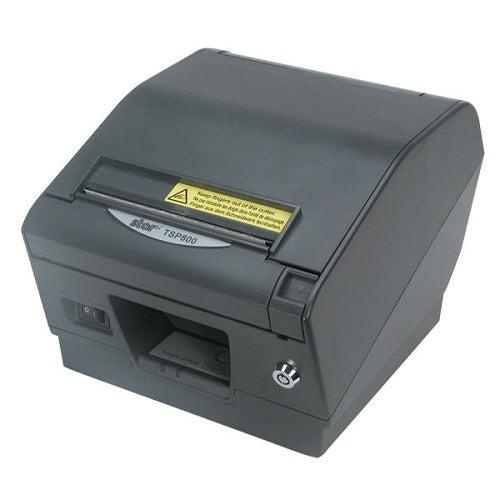 Star Micronics TSP800II Thermal Printer, Parallel, Paper Lock - Cutter, External Power Supply Included, Gray 37962280