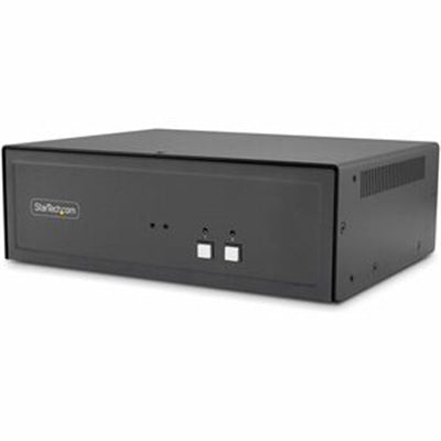 StarTech Secure 2-Port Quad-Monitor KVM Switch CK4-PM202C