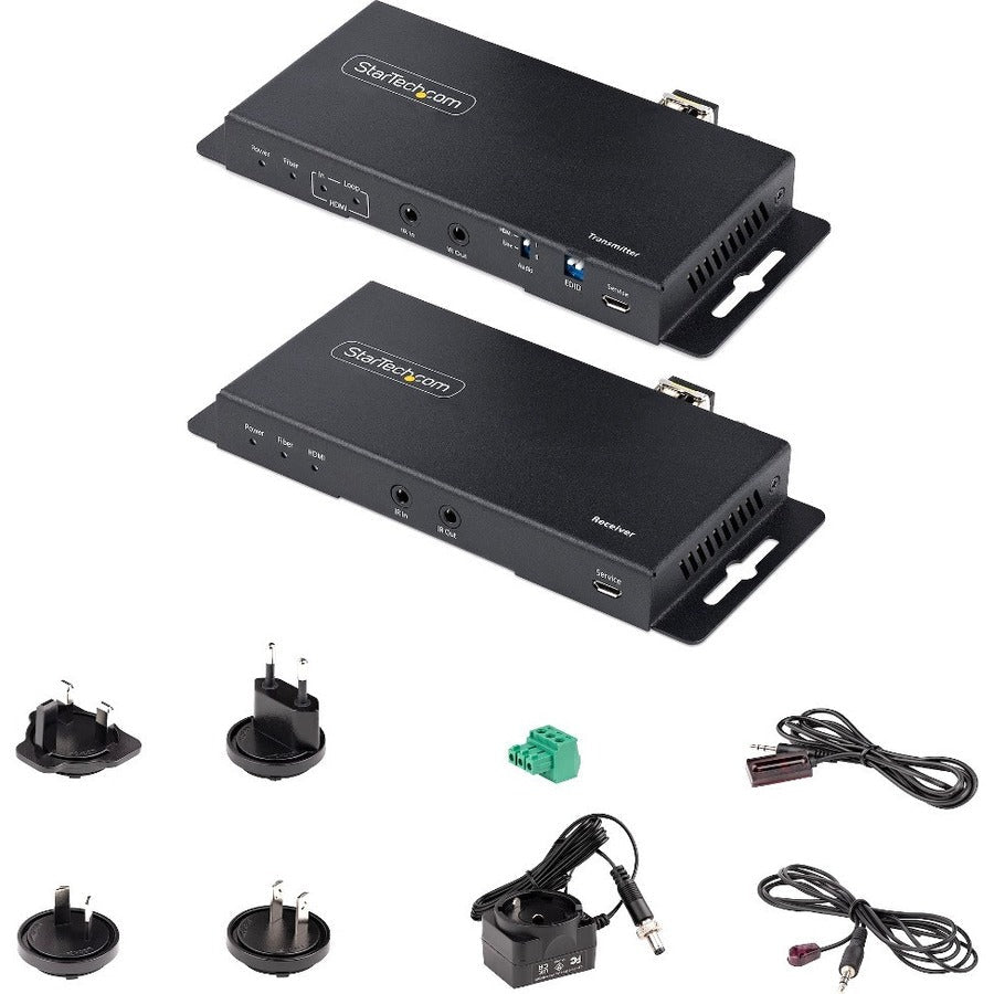 StarTech.com 4K HDMI over Fiber Extender Kit, 4K 60Hz, 3300ft (1km) Single Mode/1000ft