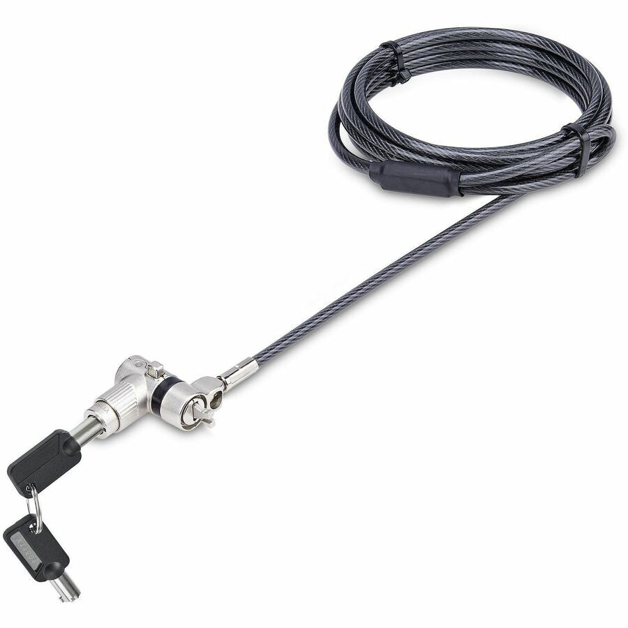 StarTech.com Universal Laptop Lock 6.6ft, Security Cable For Notebook Compatible w/Noble UNIVK-LAPTOP-LOCK