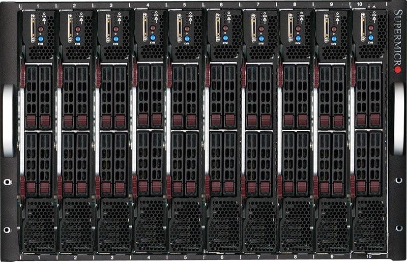 Supermicro SuperBlade SBE-714E-D32 Rackmount Enclosure