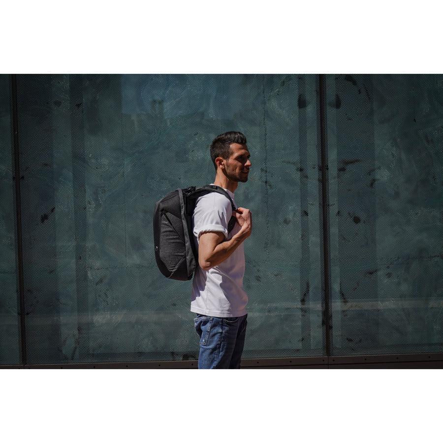 Swissdigital Design COSMO 3.0 Massage SD1514M Carrying Case (Backpack) for 15.6" to 16" Apple, Amazon iPhone iPad Notebook, MacBook Pro, Accessories, Tablet, Cell Phone, Smartphone - Gray