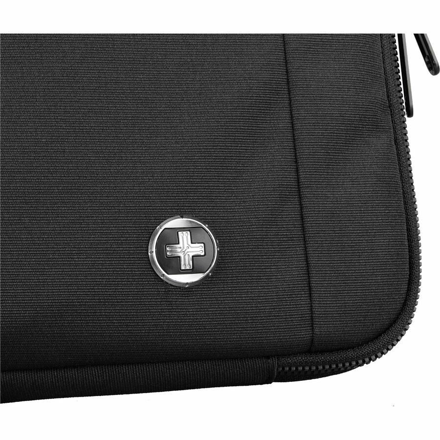 Swissdigital Design Carrying Case (Sleeve) for 14" Apple Notebook, MacBook Pro, Smartphone, Tablet, Digital Text Reader - Black
