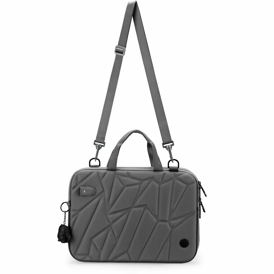 Swissdigital Design Carrying Case (Sleeve) for 14" Apple Notebook, MacBook Pro, Smartphone, Tablet, Digital Text Reader - Gray, Light Gray