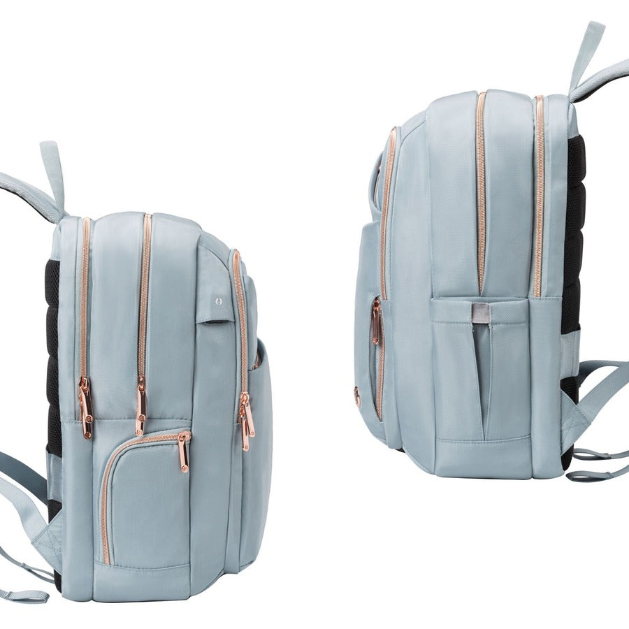 Swissdigital Design KATY ROSE SD1006FB-14 Carrying Case (Backpack) for 15.6" to 16" Apple MacBook Pro - Teal Blue