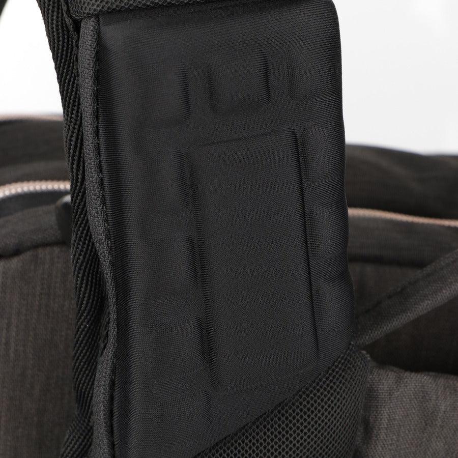 Swissdigital Design KATY ROSE SD1006M-01 Carrying Case (Backpack) for 15.6" to 16" Apple iPhone iPad Notebook, MacBook Pro - Black