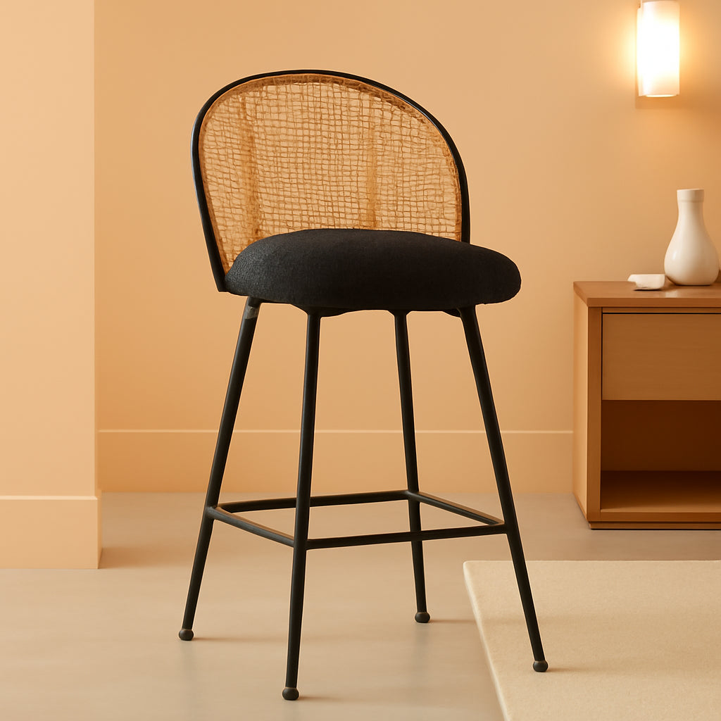 Swivel Black Counter Height Bar Stools Set Of 3 For Kitchen