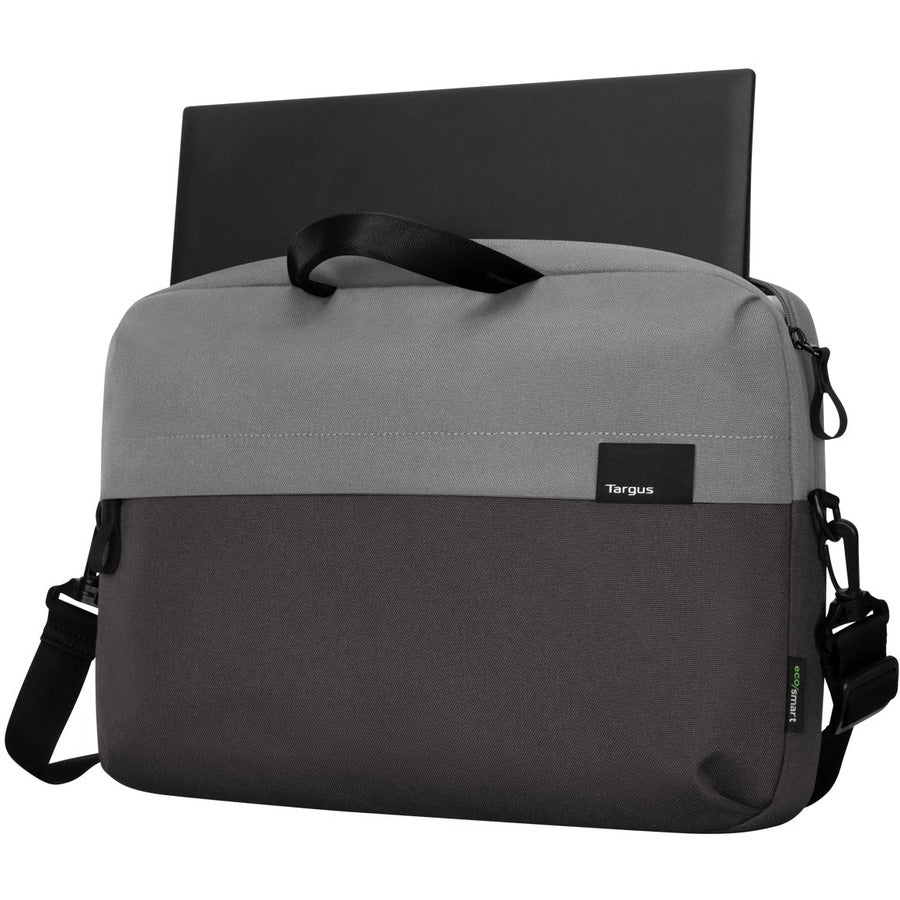 Targus Sagano EcoSmart TBS574GL Carrying Case (Slipcase) for 14" Notebook - Black/Gray