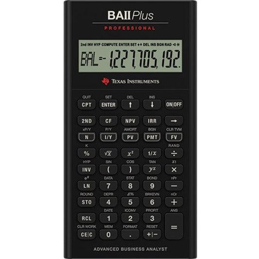 Texas Instruments BA II Plus Professional Financial Calculator