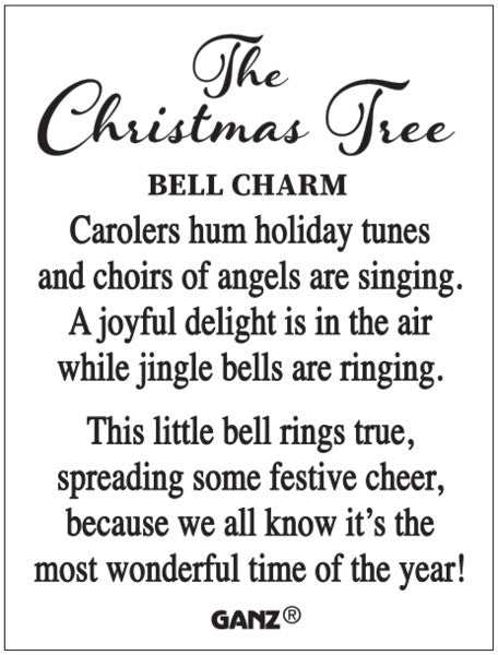 The Christmas Tree Bell Charm
