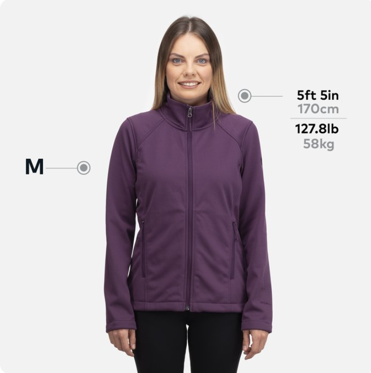 The North Face® Ladies Ridgeline Soft Shell Jacket – Premium Comfort, Built for Adventure