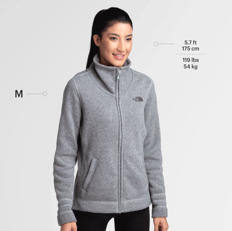 The North Face® Women’s Fleece Jacket – Classic Comfort and Timeless Warmth for Everyday Wear