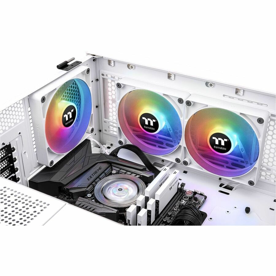 Thermaltake CT120 ARGB Sync PC Cooling Fan White (2-Fan Pack) - 2 Pack
