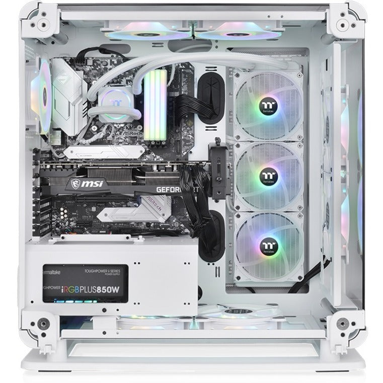 Thermaltake Core P6 Tempered Glass Snow Mid Tower Midi Tower White