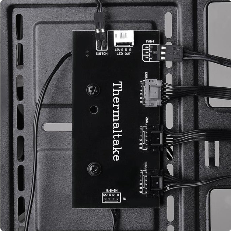 Thermaltake V200 Tempered Glass RGB Edition Mid Tower Chassis