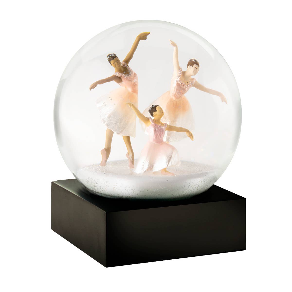 Three Dancer Snow Globe