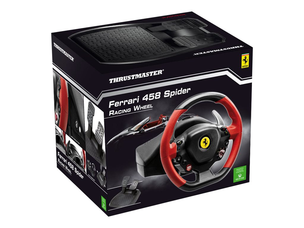 Thrustmaster Ferrari 458 Spider - Wheel and pedals set - wired - for Microsoft Xbox One
