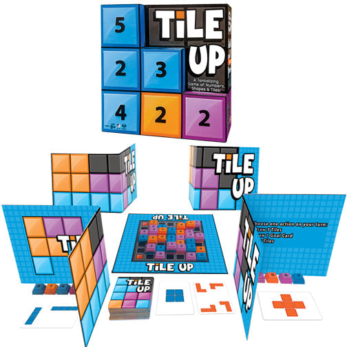 Tile Up - A Tantalizing game of Numbers Shapes and Tiles