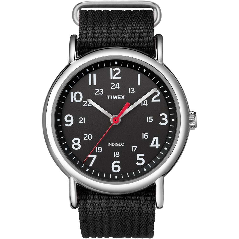 Timex Weekender® Slip-Thru Watch - Black