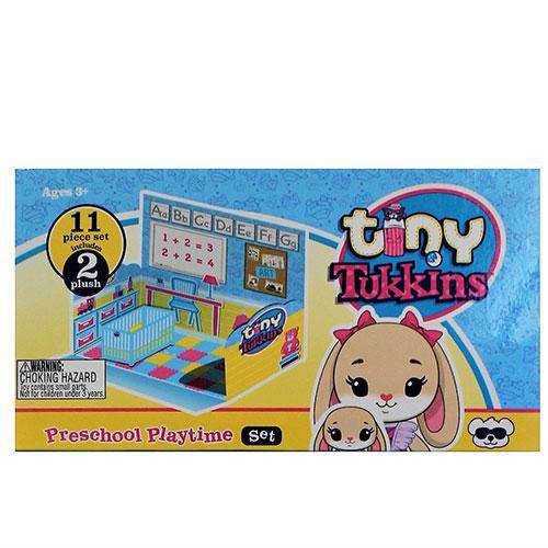 Tiny Tukkins Bunny Playtime Set with Plush Bunnies & Accessories for Kids 3+