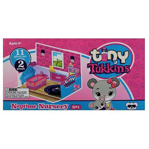 Tiny Tukkins Mouse Nap-time Nursery Set – Cozy Play for Kids 3+