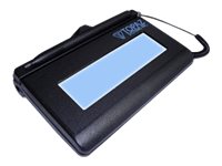 Topaz SigLite LCD 1X5 T-LBK460-HSB-R - Signature terminal w/ LCD display - 4.4 x 1.3 in - wired - USB
