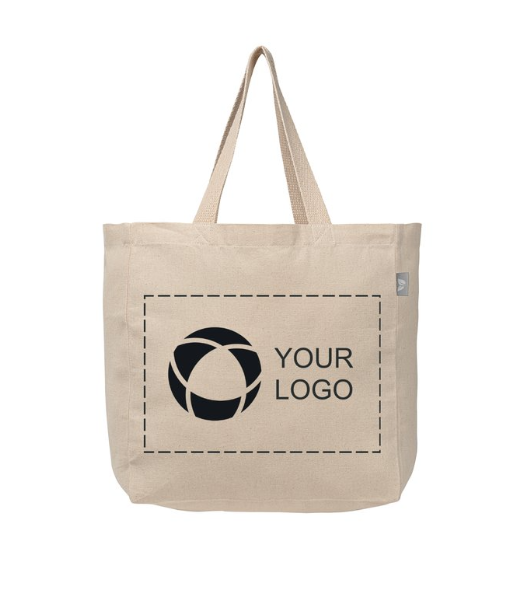 Toronto Recycled Cotton Shopping Tote Bag – Eco-Friendly, Durable, and Perfect for Stylish, Sustainable Shopping