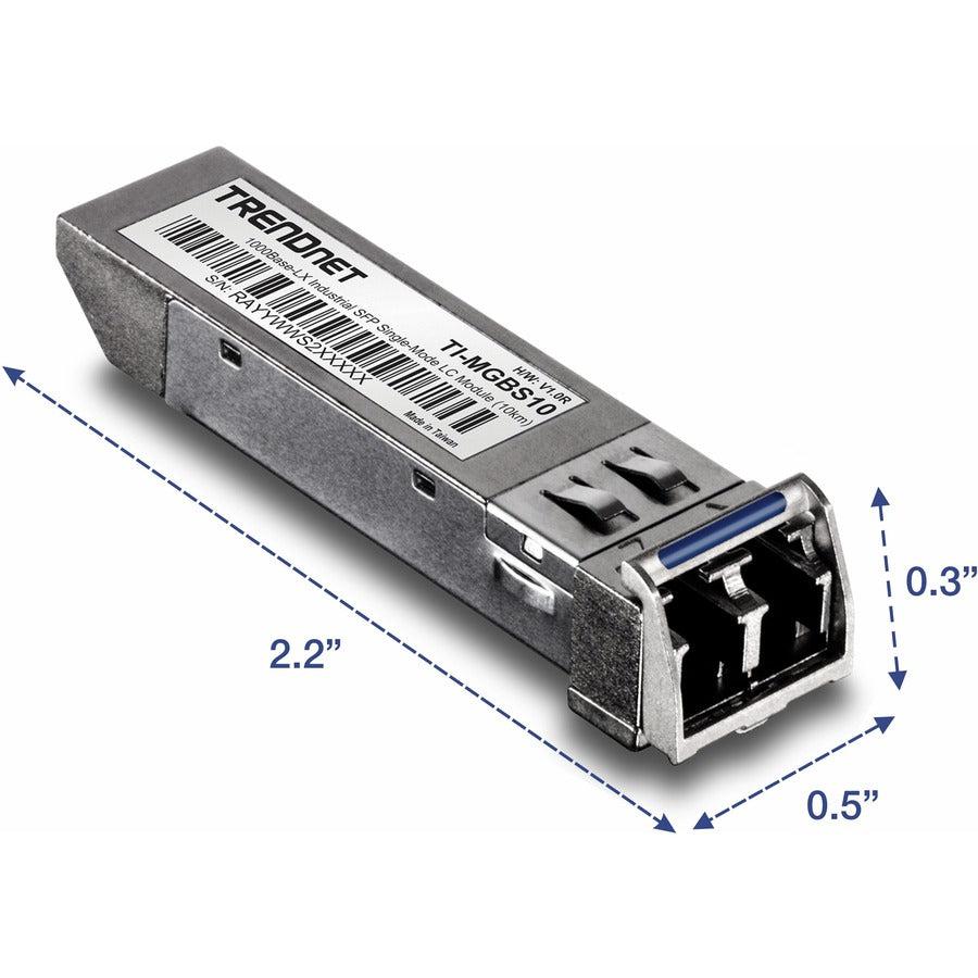 Trendnet Ti-Mgbs10 Network Transceiver Module Fiber Optic 1250 Mbit/S Sfp 1310 Nm