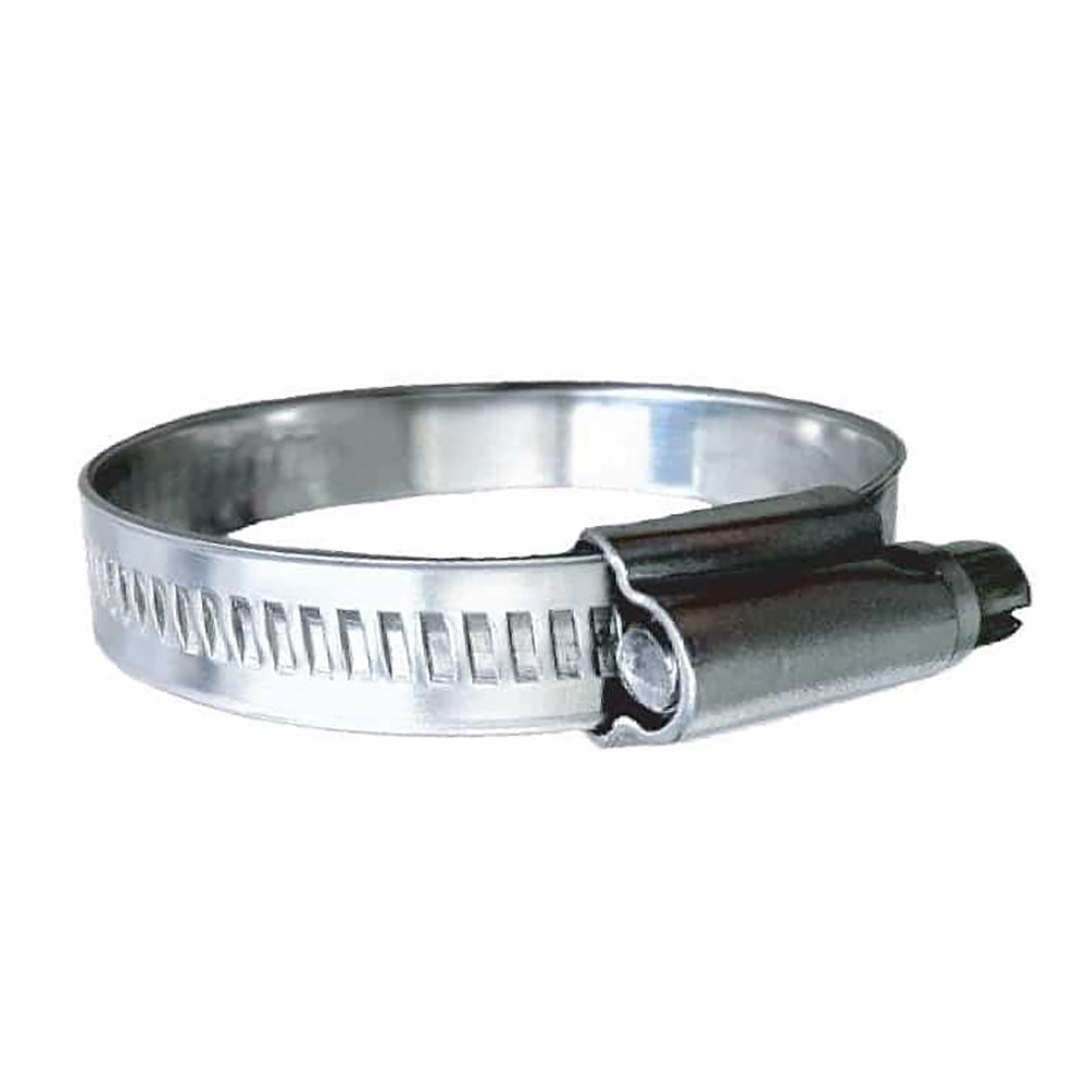 Trident Marine 316 SS Non-Perforated Worm Gear Hose Clamp - 15/32" Band - (1-3/4" –