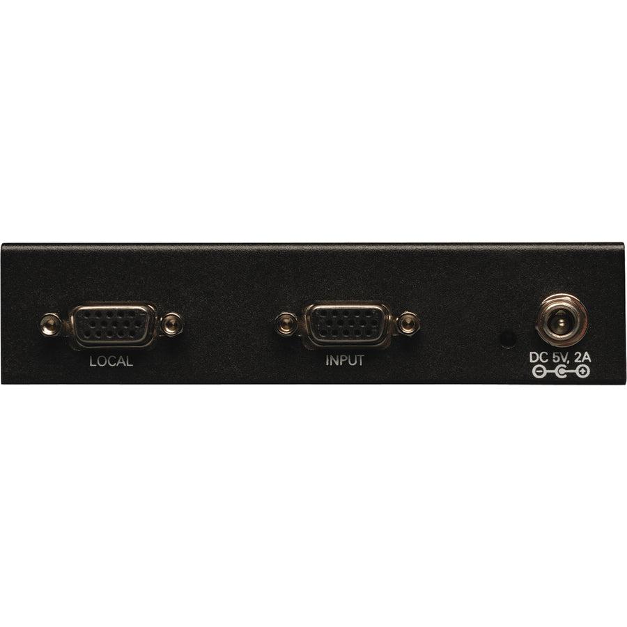 Tripp Lite 4-Port Vga Over Cat5/Cat6 Extender Splitter, Box-Style Transmitter With Edid, 1920X1440 At 60Hz, Up To 305 M (1,000-Ft.)