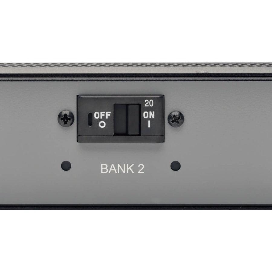 Tripp Lite 5.8Kw Single-Phase Metered Pdu, 208/240V Outlets (8 C19 And 40 C13), L6-30P, 10 Ft. Cord, 0U Vertical, Taa, 70 In.