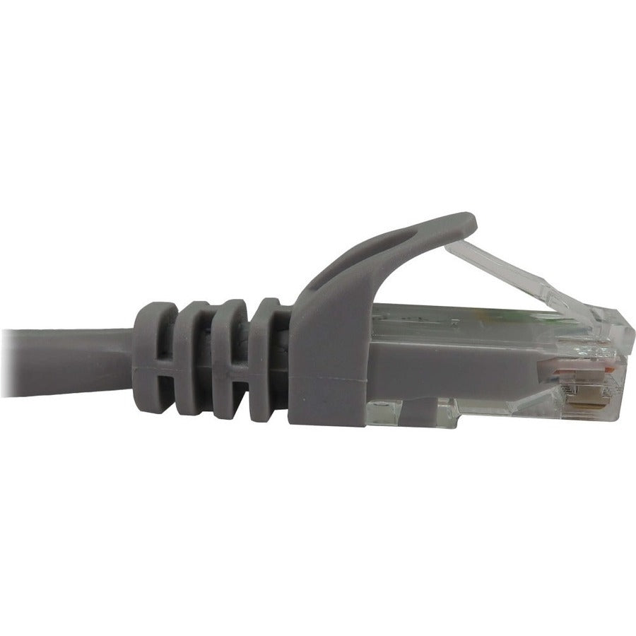 Tripp Lite Cat6a 10G Snagless Molded UTP Ethernet Cable (RJ45 M/M) PoE Gray 100 ft. (30.5